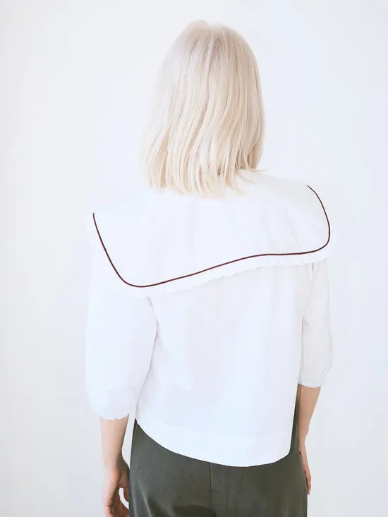 Tops Women Airi Blouse White Lisa Says Gah