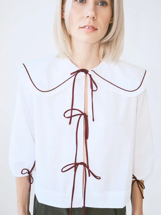 Tops Women Airi Blouse White Lisa Says Gah