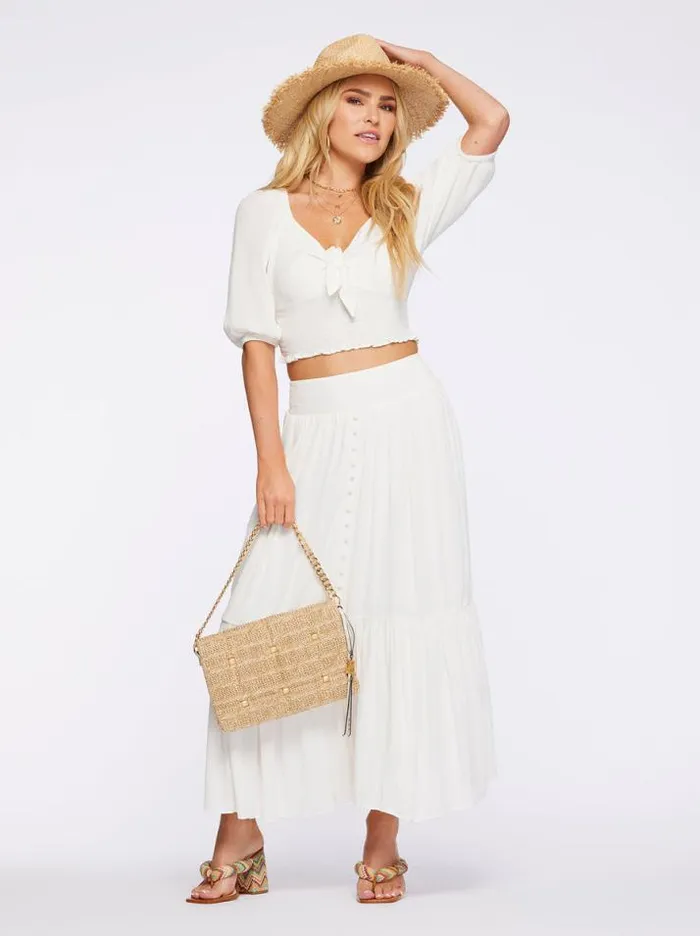Tote Bags Jessica Simpson Lexi Crossbody In Straw Natural