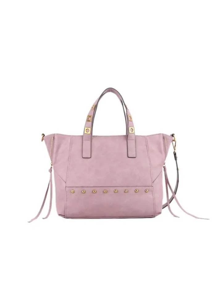 Tote Bags Jessica Simpson Walton Satchel In Adobe Rose