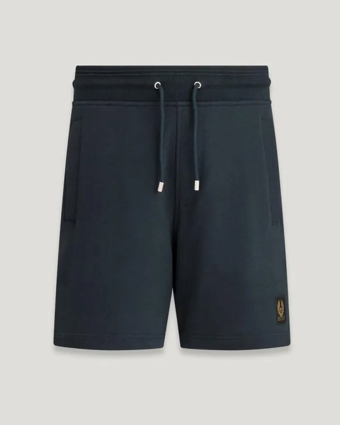 Trousers Men Belstaff Belstaff Sweatshorts Dark Ink