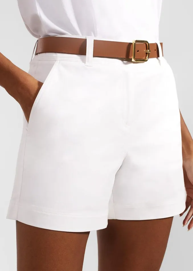 Trousers Women HOBBS Carla Shorts White