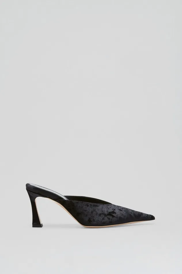 VELVET MULE 75 BLACK Shoes Scanlan Theodore Women VELVET MULE 75 BLACK Shoes Scanlan Theodore Women