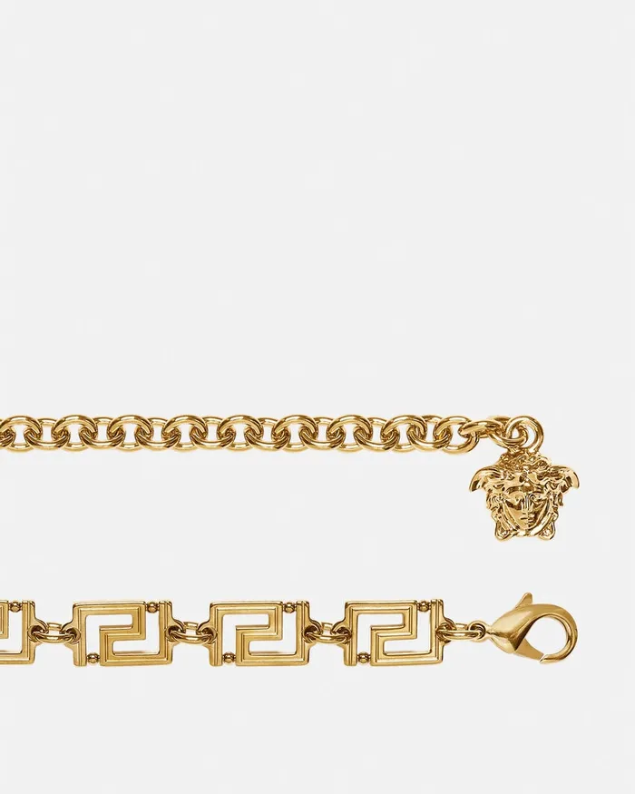 Versace Belts Women Greca Goddess Chain Belt Gold