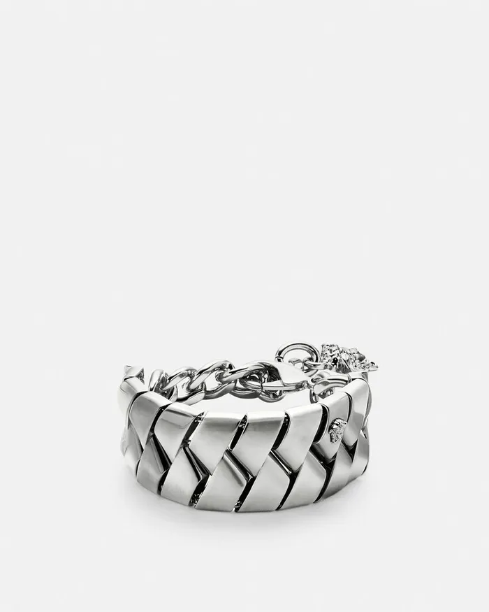 Versace Bracelets WomenMen Bind Bracelet Silver