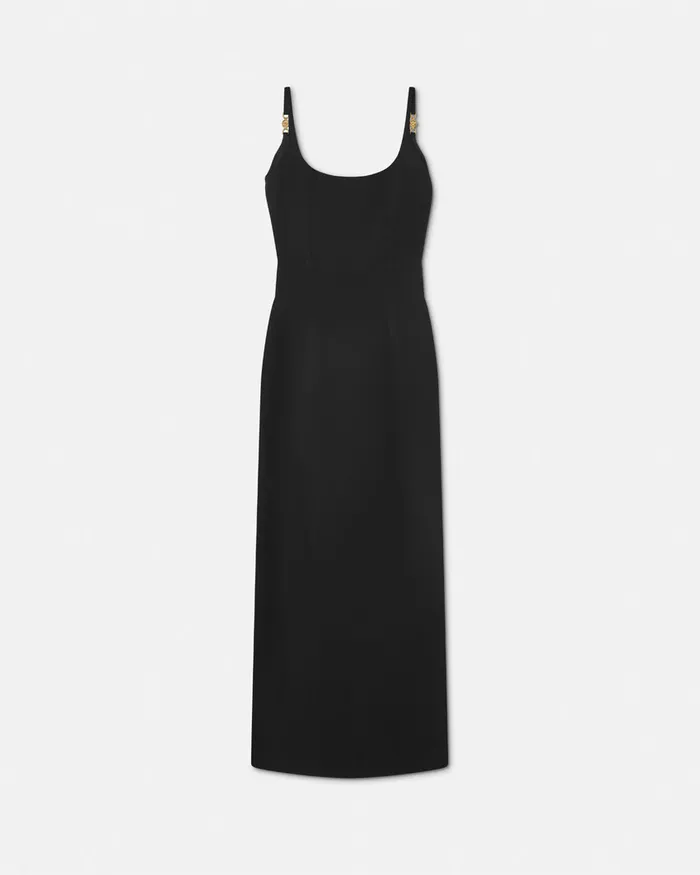 Versace Dresses Women Medusa 03995 Corset Gown Black