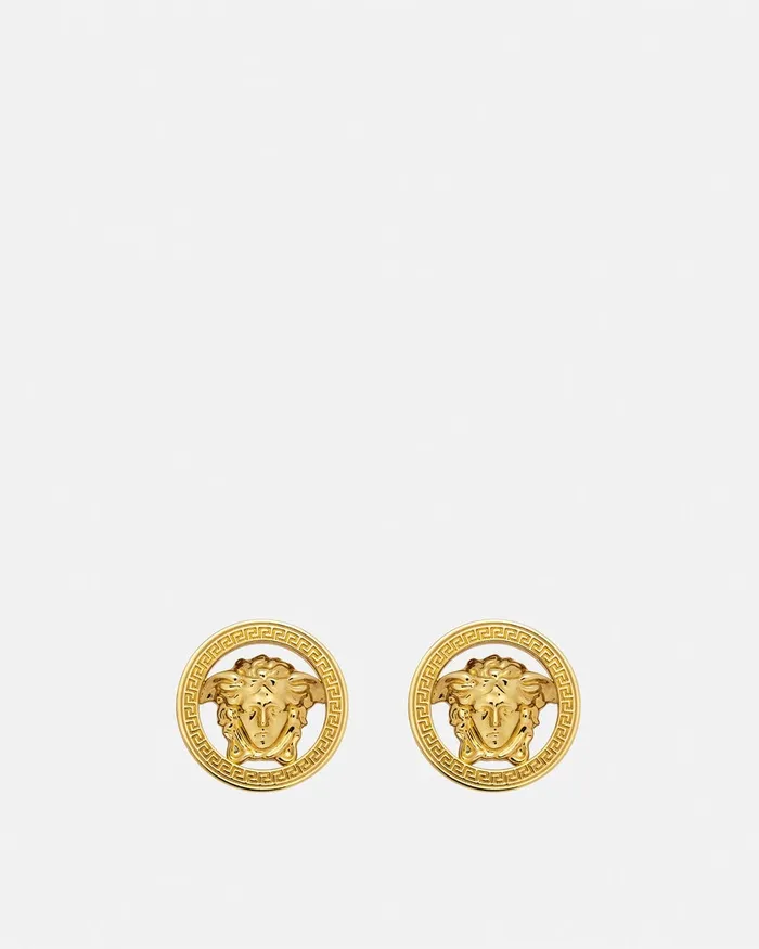 Versace Earrings Women Medusa 03995 Earrings Light Gold