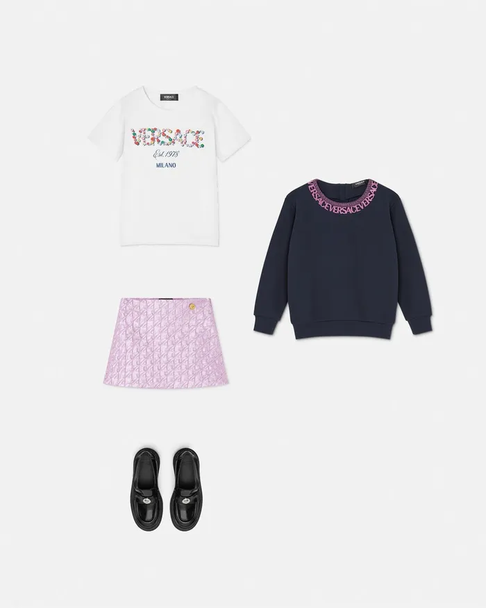 Versace Knitwear and Sweatshirts Kids Logo Sweatshirt 2u040
