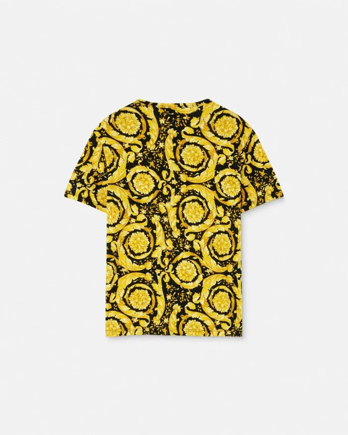 Versace Loungewear and Pajamas Men Barocco Undershirt Black