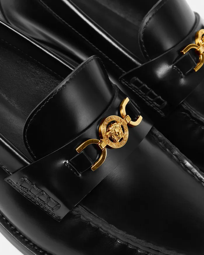 Versace Medusa 03995 Women Medusa 03995 Loafers Blackgold