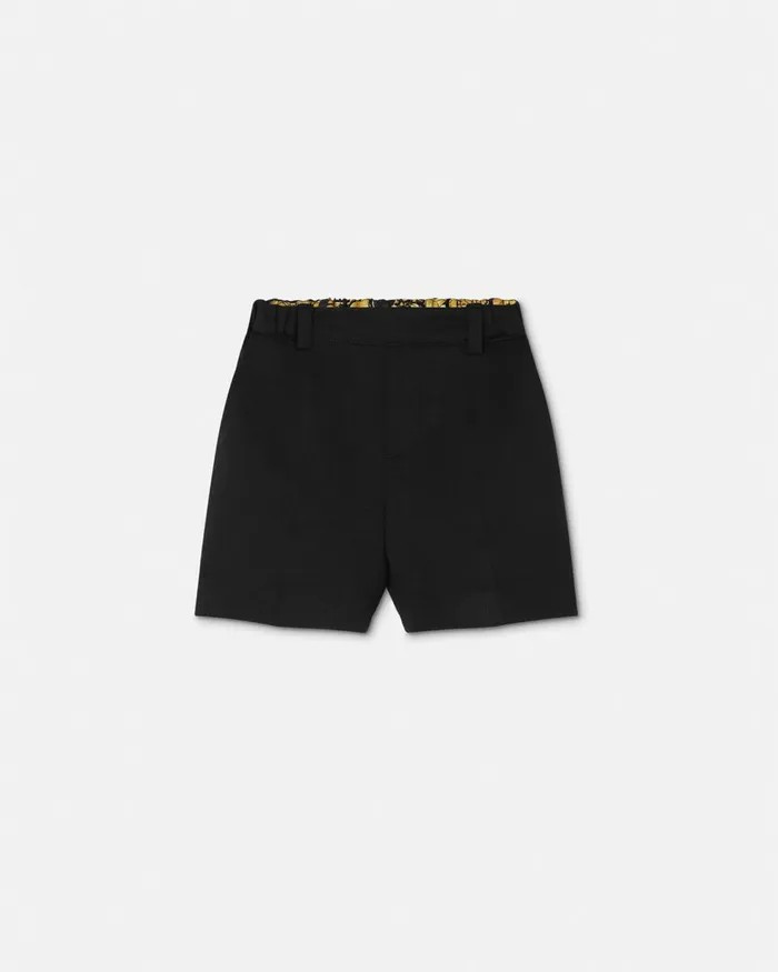 Versace Pants Kids Baby Shorts Black