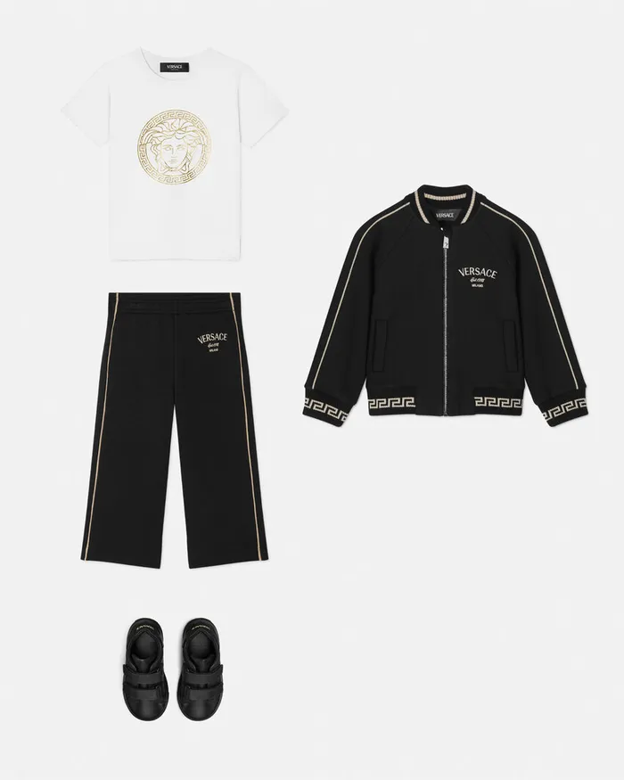 Versace Shirts and Tshirts Kids Medusa TShirt Whiteprint
