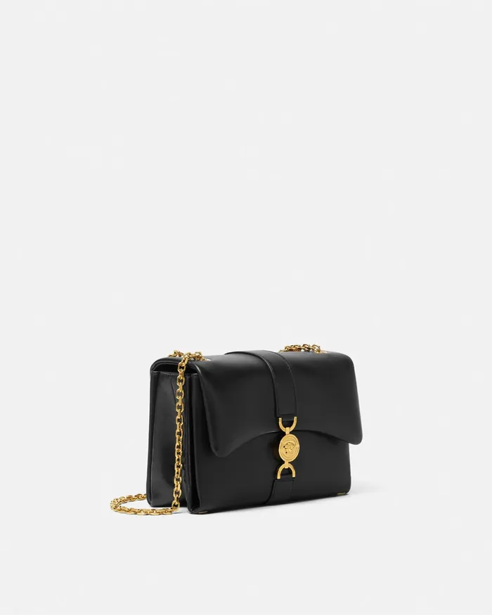 Versace Shoulder and Crossbody Women Kleio Shoulder Bag Blackgold