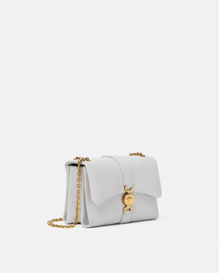 Versace Shoulder and Crossbody Women Kleio Shoulder Bag Gray