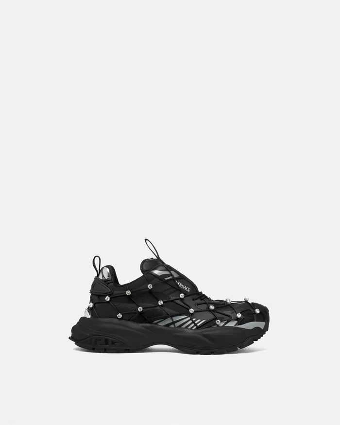 Versace Sneakers Men Mercury Mvs02 Sneakers Black