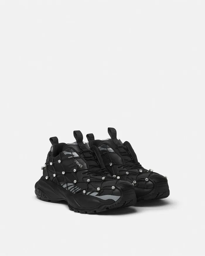 Versace Sneakers Men Mercury Mvs02 Sneakers Black
