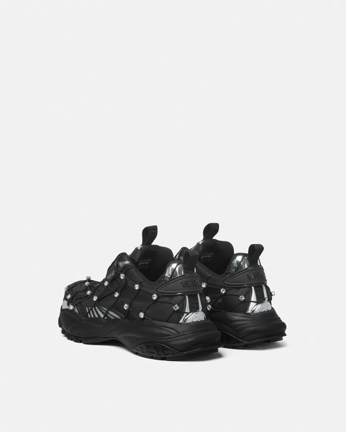 Versace Sneakers Men Mercury Mvs02 Sneakers Black