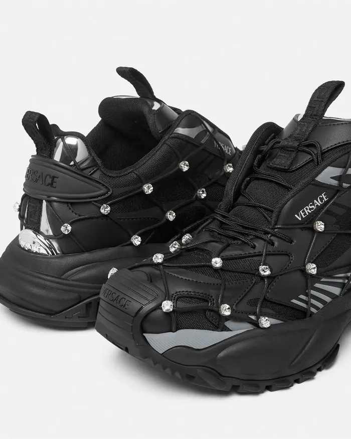 Versace Sneakers Men Mercury Mvs02 Sneakers Black