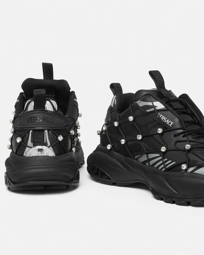 Versace Sneakers Men Mercury Mvs02 Sneakers Black