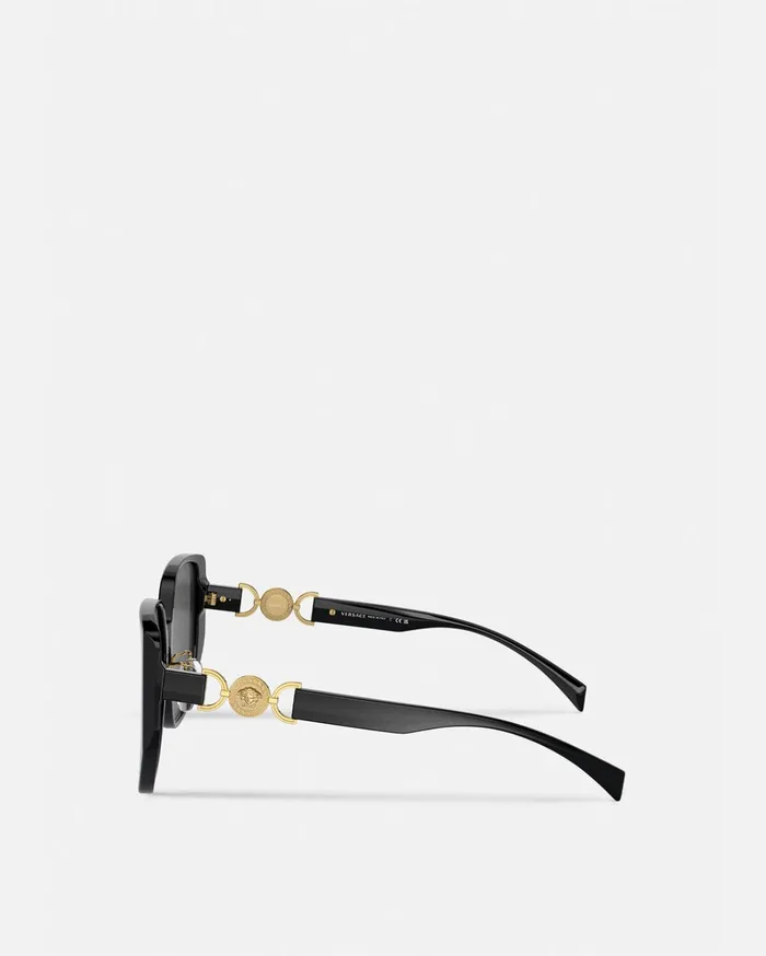 Versace Sunglasses Women Medusa 03995 Sunglasses Blackgold