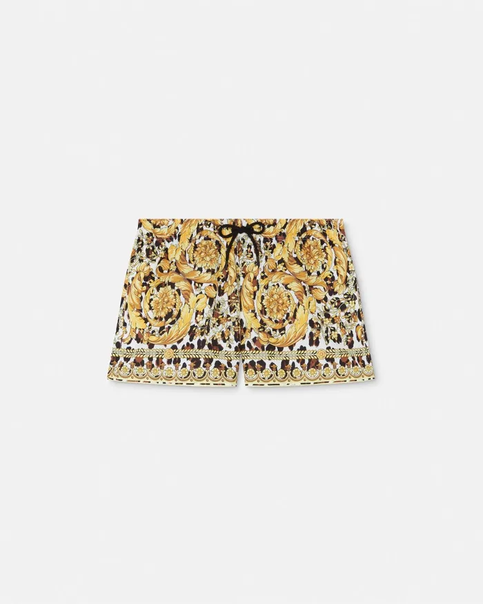 Versace Swimwear Men Wild Barocco Swim Shorts Print