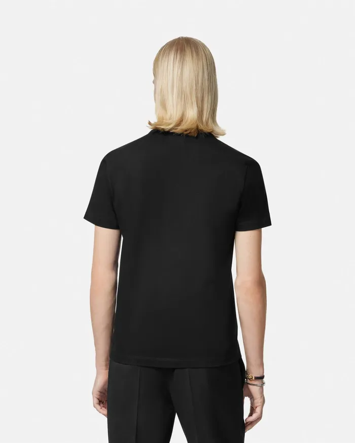 Versace TShirts and Polos Men Crystal Medusa Milano TShirt Black