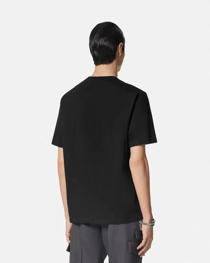 Versace TShirts and Polos Men Medusa Punk TShirt Blackprint
