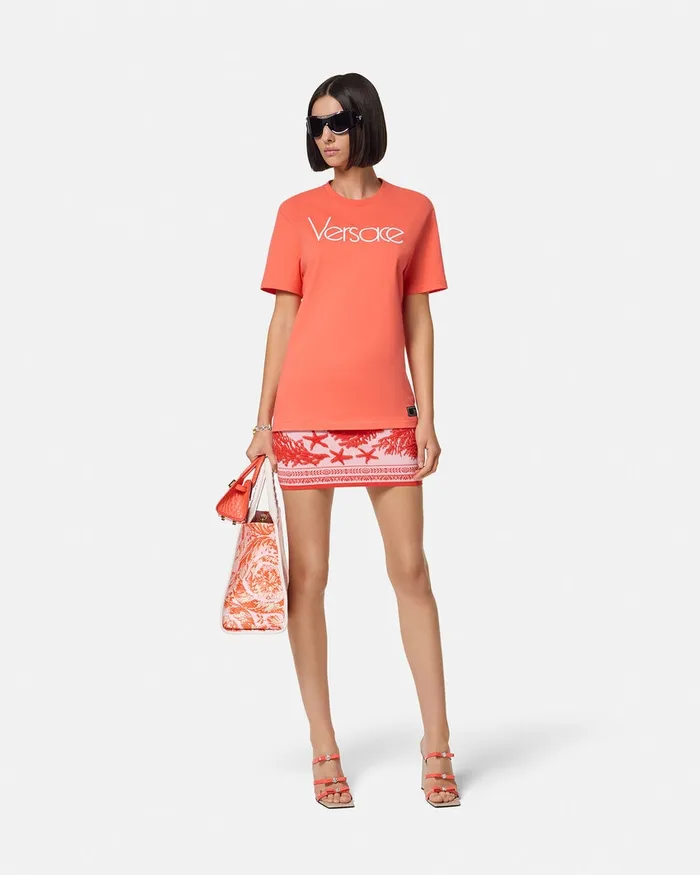 Versace TShirts and Sweatshirts Women 1978 ReEdition Logo TShirt 2r440