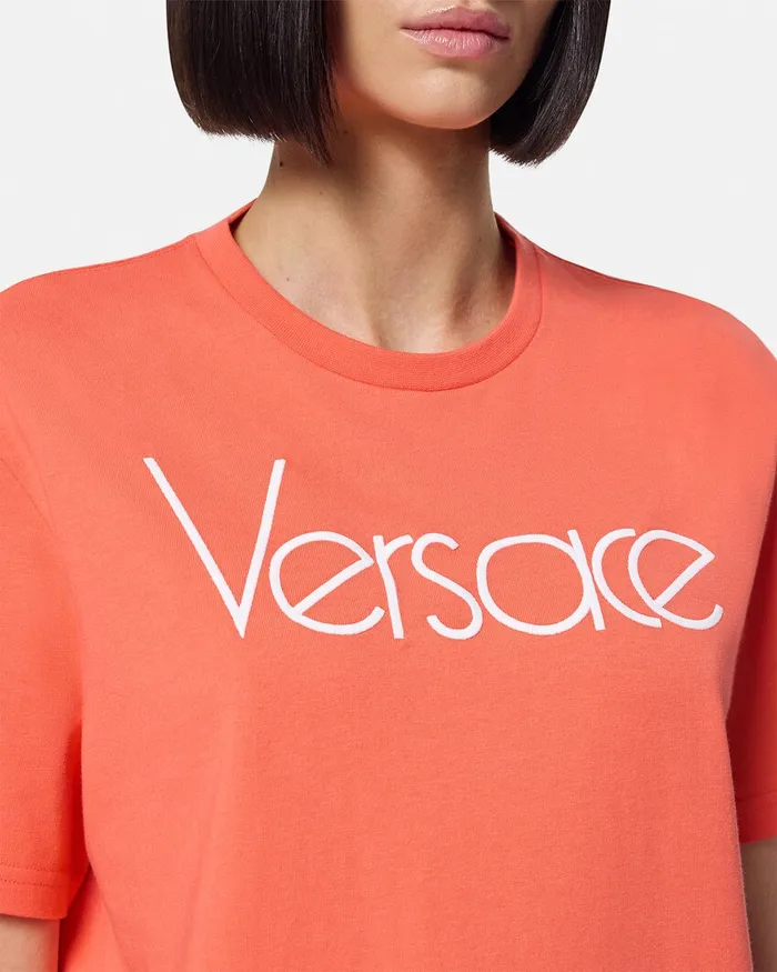 Versace TShirts and Sweatshirts Women 1978 ReEdition Logo TShirt 2r440