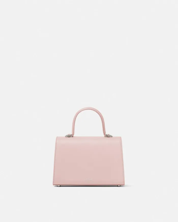 Versace Top Handle Women Medusa 03995 Small Handbag Light Pink