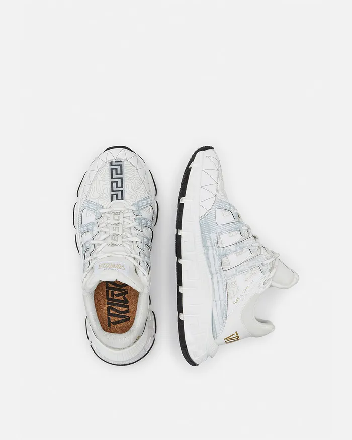 Versace Trigreca Men Trigreca Sneakers White