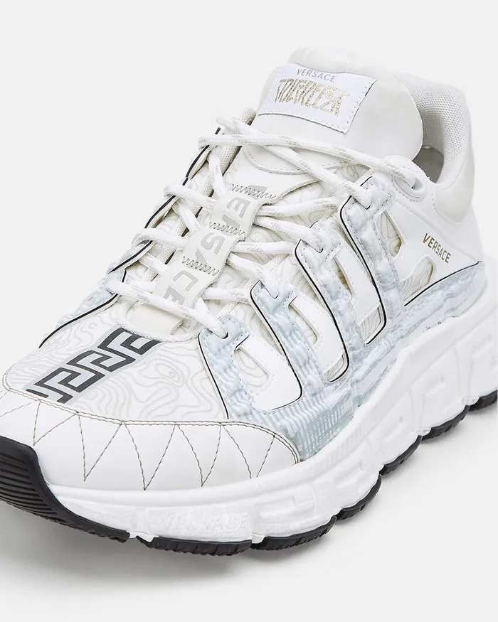 Versace Trigreca Men Trigreca Sneakers White