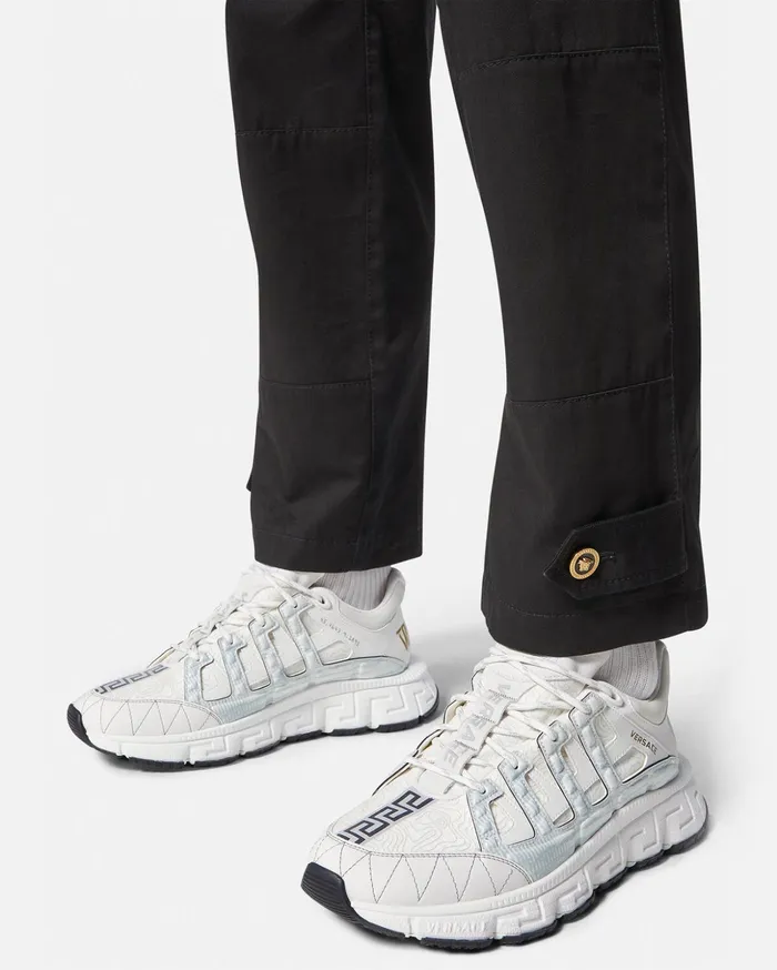 Versace Trigreca Men Trigreca Sneakers White