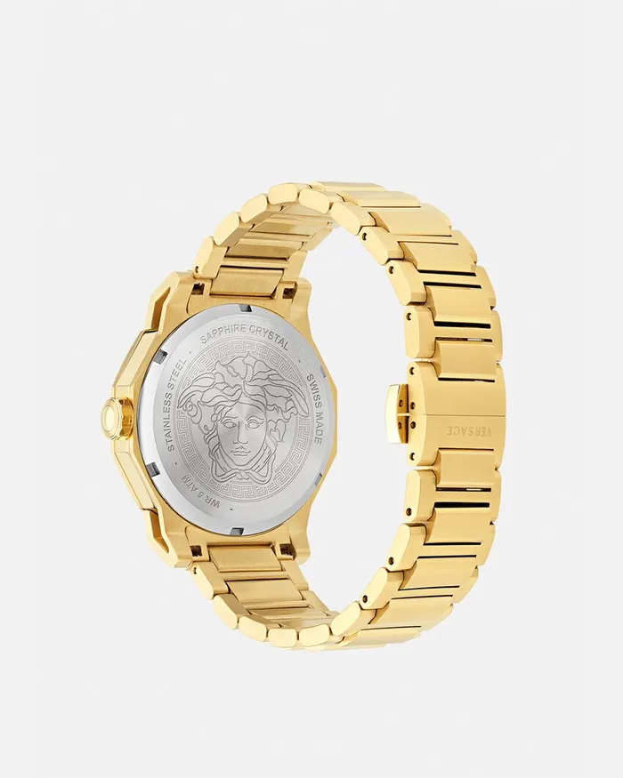 Versace Watches Women Medusa Deco Watch Gold