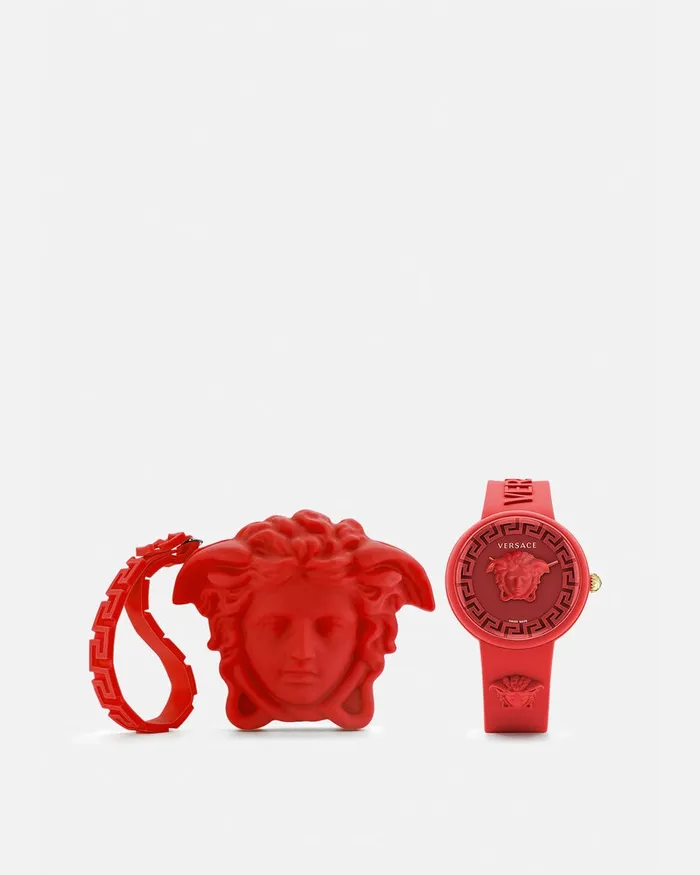 Versace Watches WomenMen Medusa Pop Watch Red