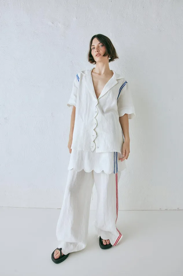 VRG GRL Gigi Linen Shirt Vienna Women Shirts VRG GRL Gigi Linen Shirt Vienna Women Shirts