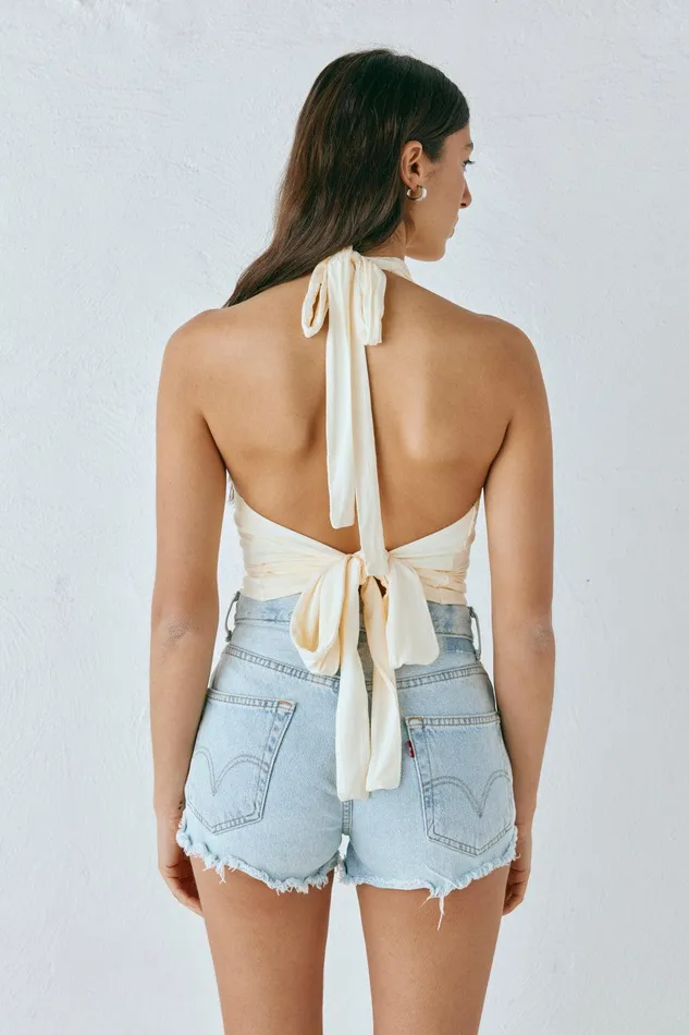 VRG GRL Noa Top Butter Women Sleeveless VRG GRL Noa Top Butter Women Sleeveless