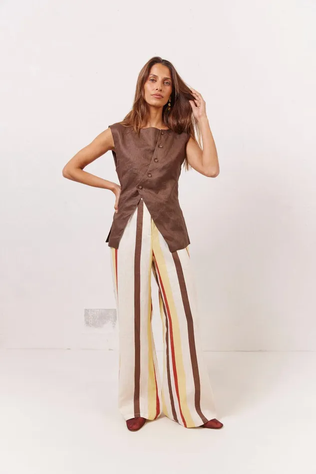 VRG GRL Rule Linen Pants Ace Women Sets VRG GRL Rule Linen Pants Ace Women Sets
