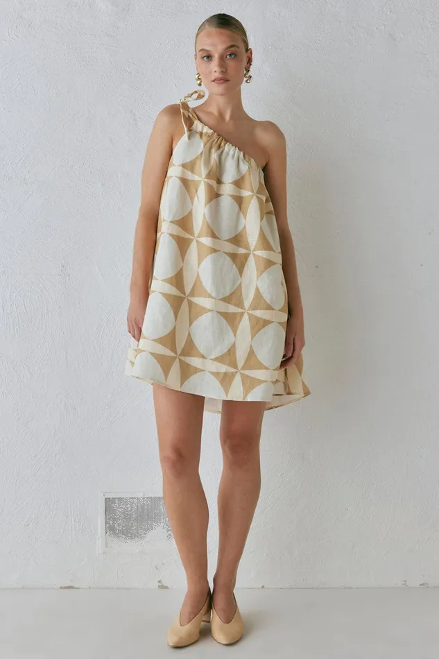VRG GRL Slow Living Linen Mini Dress Scope Women Mini Dresses VRG GRL Slow Living Linen Mini Dress Scope Women Mini Dresses