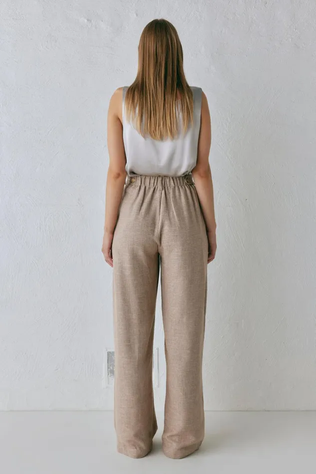 VRG GRL Taite Pants Natural Women Pants VRG GRL Taite Pants Natural Women Pants