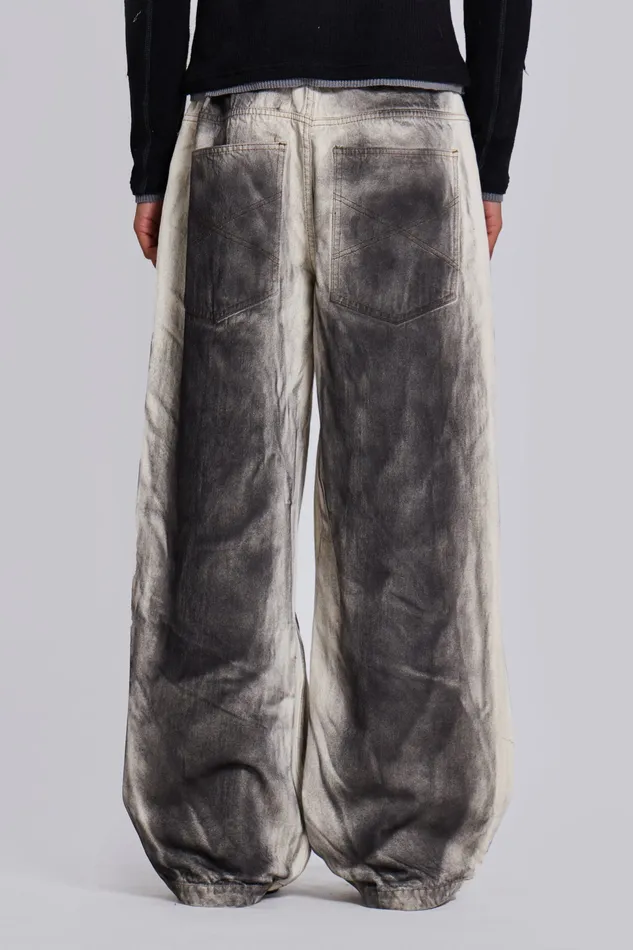 Watercolour Colossus Jeans Denim Jaded London Men