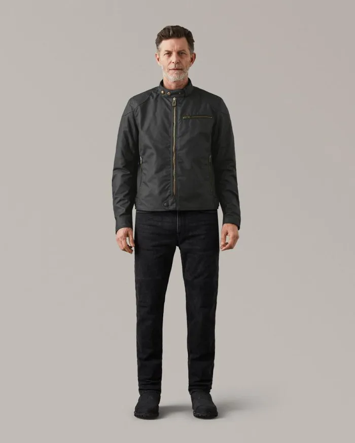 Waxed Jackets Men Belstaff Ariel Motorcycle Jacket Black Waxed Jackets Men Belstaff Ariel Motorcycle Jacket Black