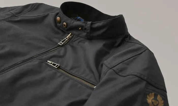 Waxed Jackets Men Belstaff Ariel Motorcycle Jacket Black Waxed Jackets Men Belstaff Ariel Motorcycle Jacket Black