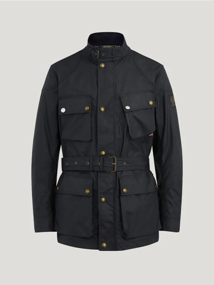 Waxed Jackets Men Belstaff Trialmaster Jacket Dark Navy