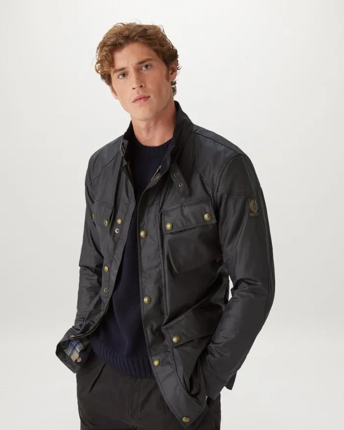 Waxed Jackets Men Belstaff Trialmaster Jacket Dark Navy Waxed Jackets Men Belstaff Trialmaster Jacket Dark Navy
