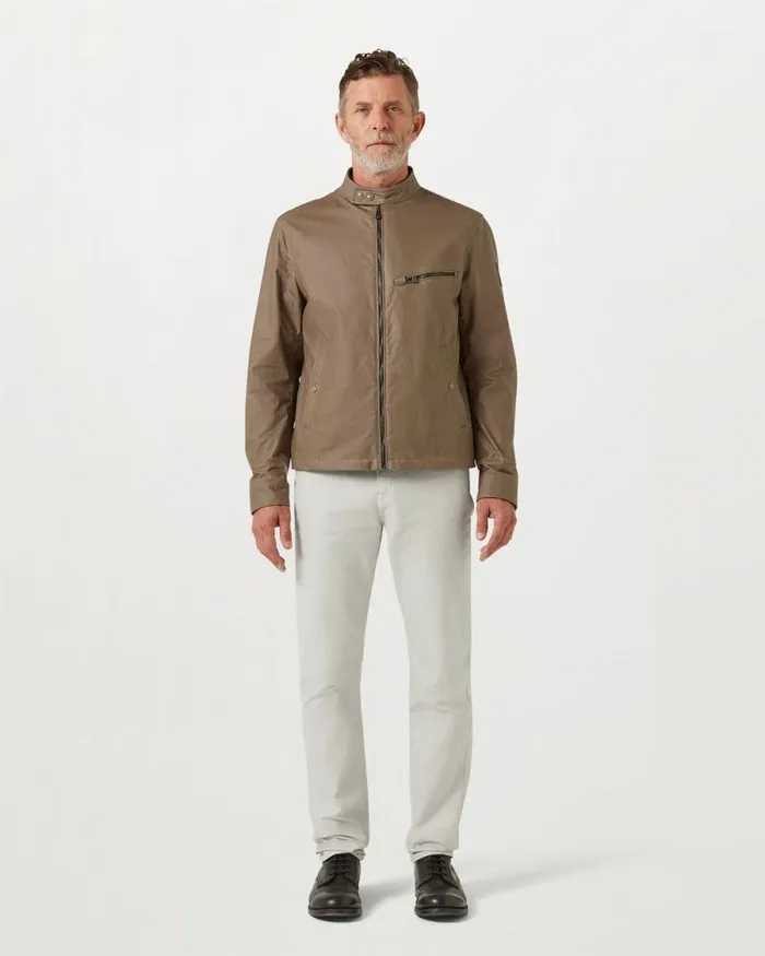 Waxed Jackets Men Belstaff Walkham Jacket Dark Pumice Waxed Jackets Men Belstaff Walkham Jacket Dark Pumice