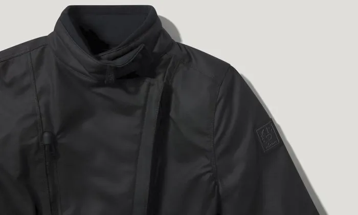 Waxed Jackets Women Belstaff Easterly Motorcycle Jacket Black Waxed Jackets Women Belstaff Easterly Motorcycle Jacket Black