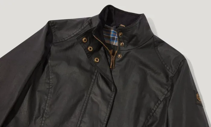 Waxed Jackets Women Belstaff Madeline Jacket Black Waxed Jackets Women Belstaff Madeline Jacket Black