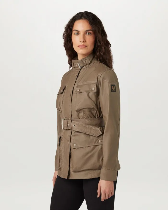Waxed Jackets Women Belstaff Trialmaster Jacket Dark Pumice Waxed Jackets Women Belstaff Trialmaster Jacket Dark Pumice