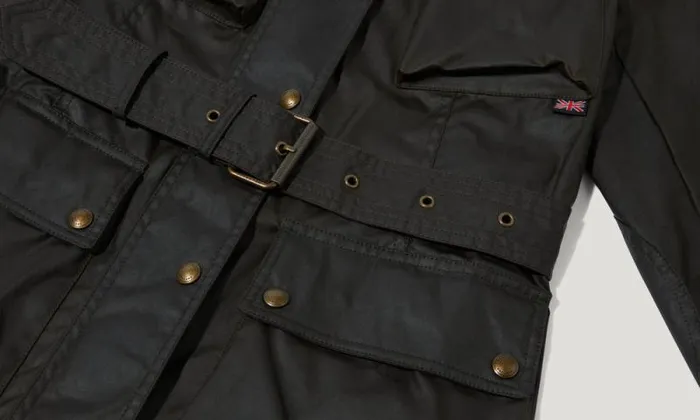 Waxed Jackets Women Belstaff Trialmaster Jacket Faded Olive Waxed Jackets Women Belstaff Trialmaster Jacket Faded Olive
